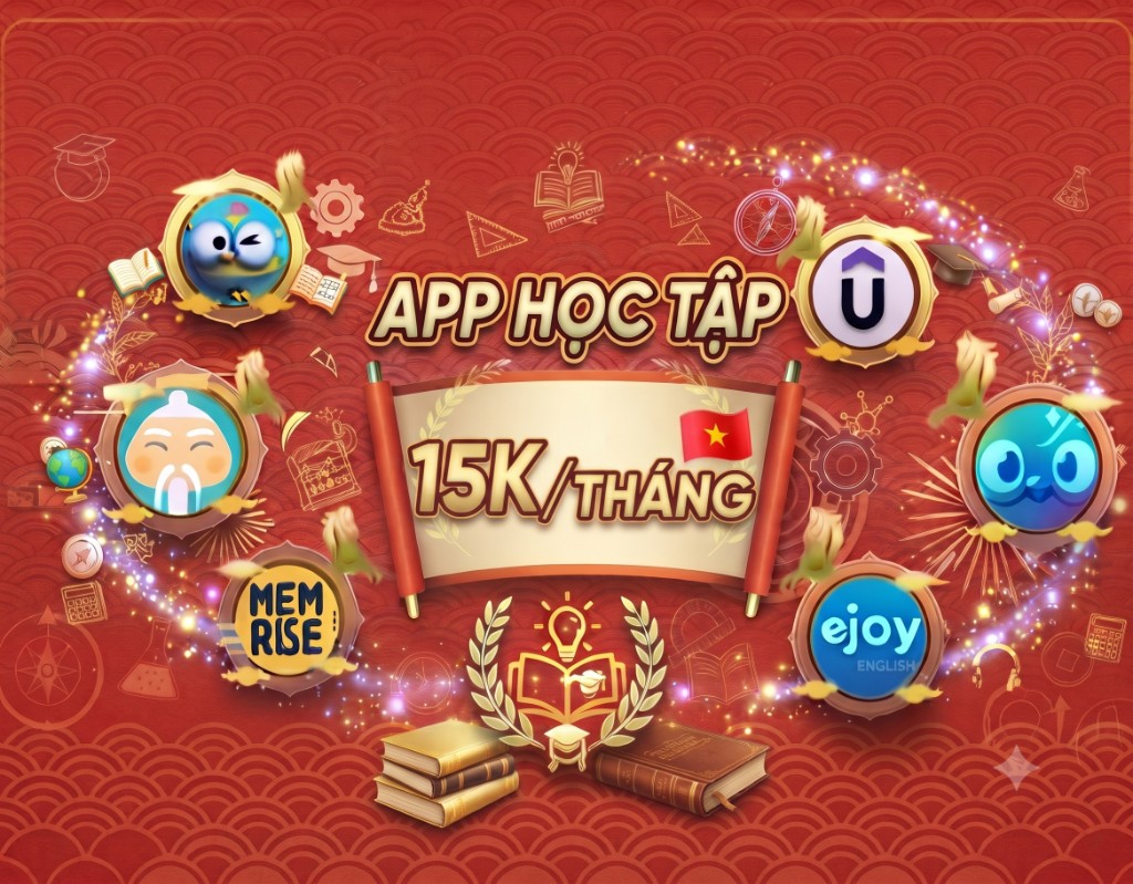 App học tập — từ 15K/tháng