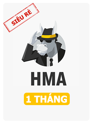 HMA VPN Chính Hãng – Đổi IP Toàn Cầu – Bảo Mật Cao – Kết Nối Ổn Định – Bảo Hành 1 Đổi 1